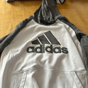 Women’s Adidas large white hoodie